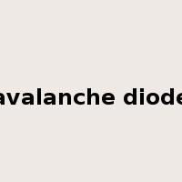 avalanche diode是什么意思