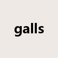 galls是什么意思