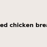 Fried chicken breast是什么意思