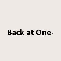Back at One-是什么意思