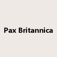 Pax Britannica是什么意思