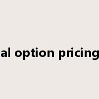 binomial option pricing model是什么意思