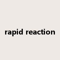 rapid reaction是什么意思