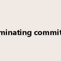 Nominating committee是什么意思