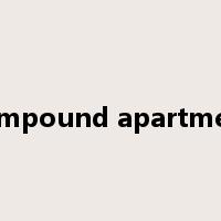 compound apartment是什么意思