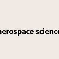 aerospace science是什么意思