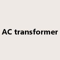 AC transformer是什么意思