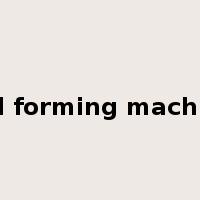 roll forming machine是什么意思