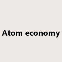 Atom economy是什么意思