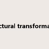 structural transformation是什么意思