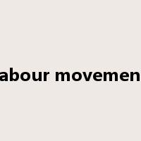 labour movement是什么意思