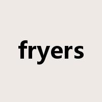 fryers是什么意思