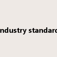 industry standard是什么意思
