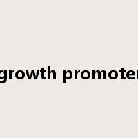 growth promoter是什么意思