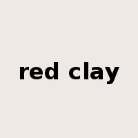 red clay是什么意思