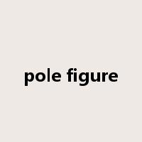 pole figure是什么意思