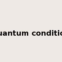 quantum condition是什么意思