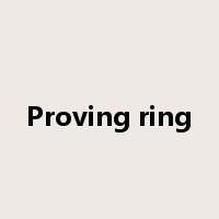 Proving ring是什么意思