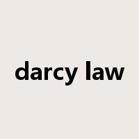 darcy law是什么意思