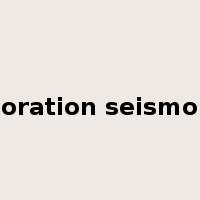 exploration seismology是什么意思