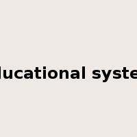 educational system是什么意思