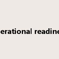operational readiness是什么意思