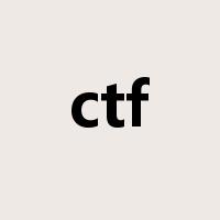 ctf是什么意思