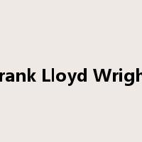 Frank Lloyd Wright是什么意思