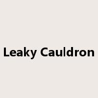 Leaky Cauldron是什么意思