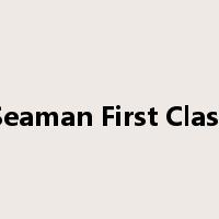 Seaman First Class是什么意思