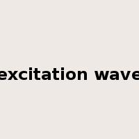 excitation wave是什么意思