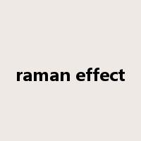 raman effect是什么意思