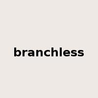 branchless是什么意思