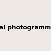 aerial photogrammetry是什么意思