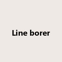 Line borer是什么意思