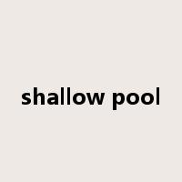 shallow pool是什么意思