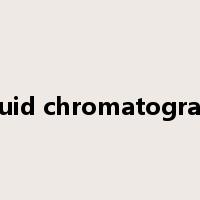 liquid chromatograph是什么意思