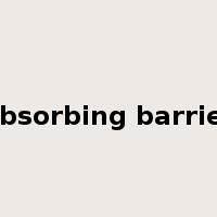 absorbing barrier是什么意思