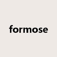 formose是什么意思