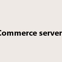 Commerce servers是什么意思