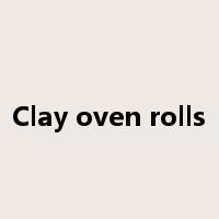 Clay oven rolls是什么意思