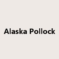 Alaska Pollock是什么意思