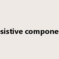 resistive component是什么意思