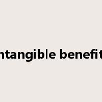 intangible benefits是什么意思
