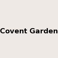 Covent Garden是什么意思