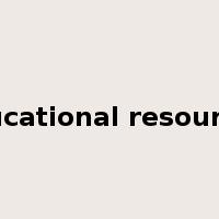 educational resources是什么意思