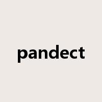 pandect是什么意思