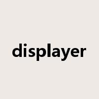 displayer是什么意思