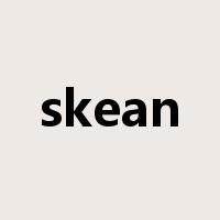skean是什么意思