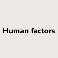 Human factors是什么意思